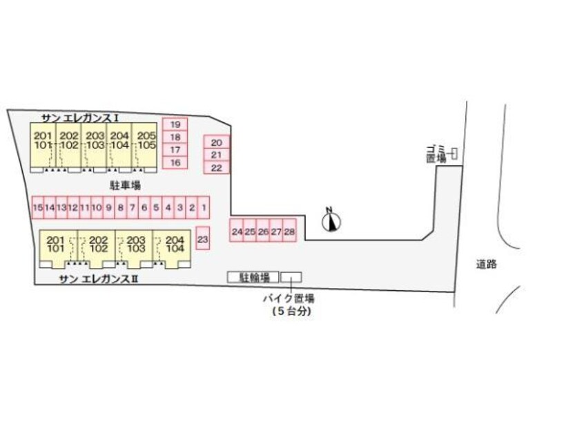  サン　エレガンスⅡ(東松山市石橋)