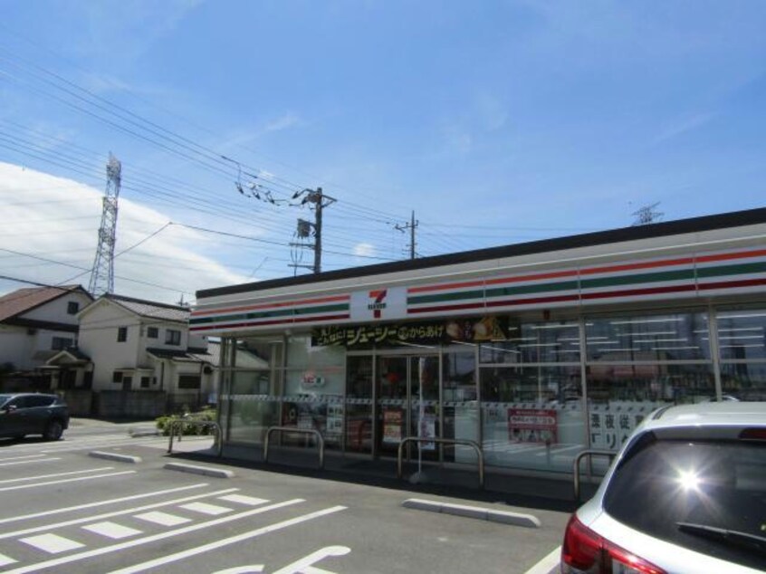 セブンイレブン東松山インター北店(コンビニ)まで490m サン　エレガンスⅡ(東松山市石橋)