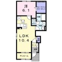 プルメリアⅡの間取図