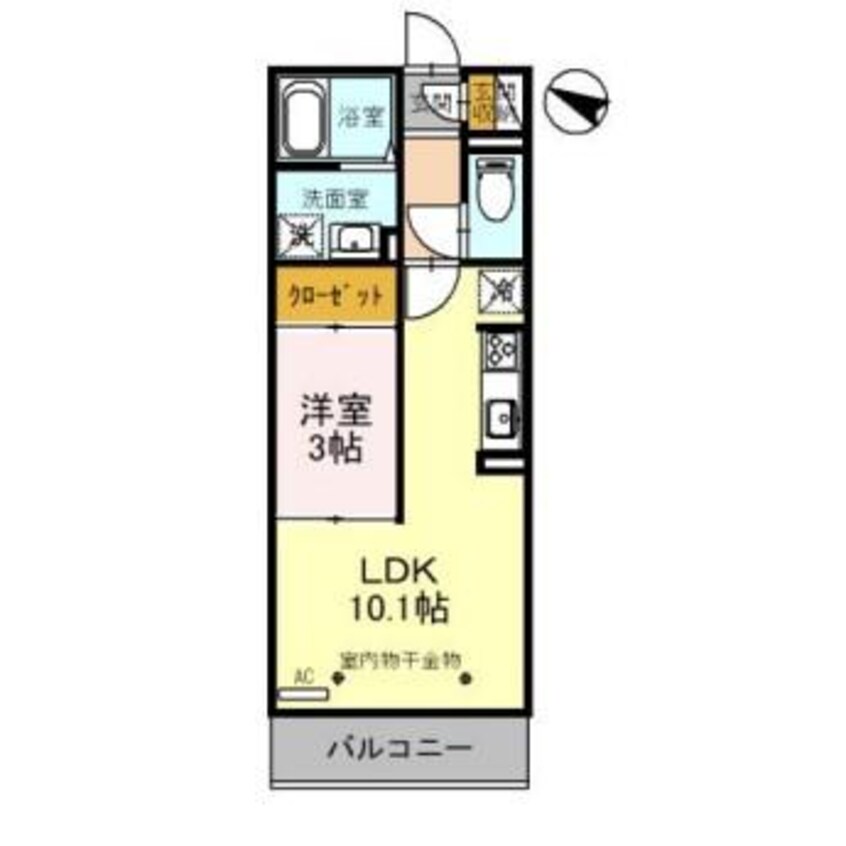 間取図 東松山エテルネル