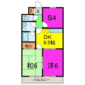 間取図 グランヴェル東松山