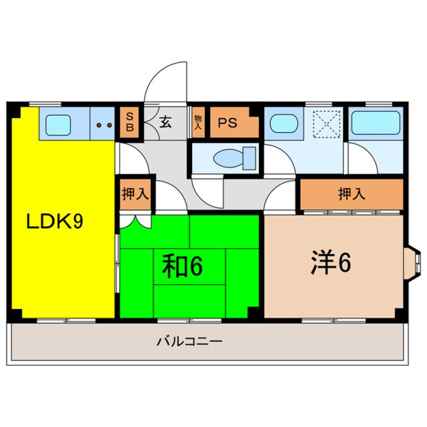 間取図 グランヴェル東松山