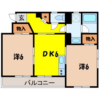 間取図 スカイマンション