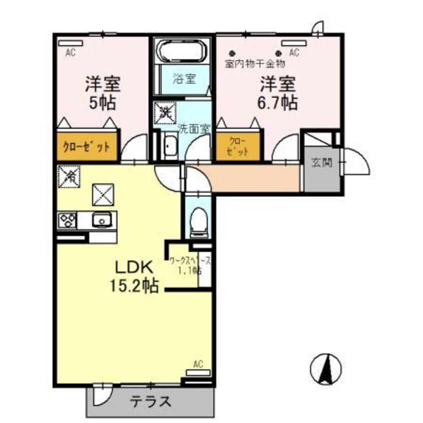 間取図 D-room高坂弐番町　129751