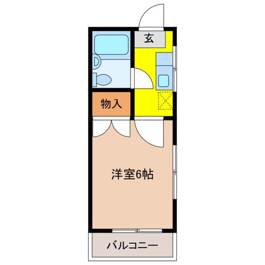 間取図 はまなすハイツ