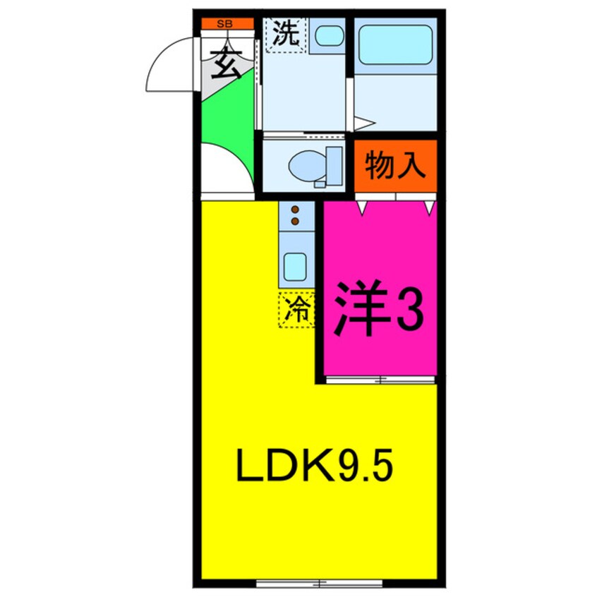 間取図 エールグラン