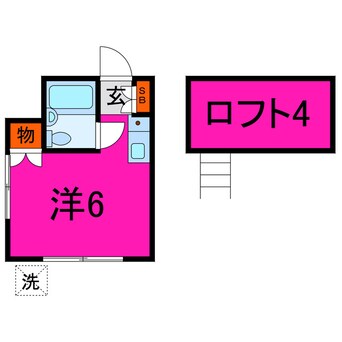 間取図 ダイヤモンド松本