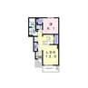 ガーデンハイツ丸友　A 1LDKの間取り