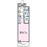 ヴィラ　かすみ 1Kの間取り