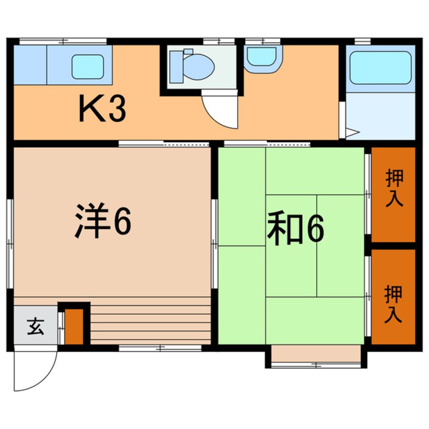 間取図 カーサモンデン