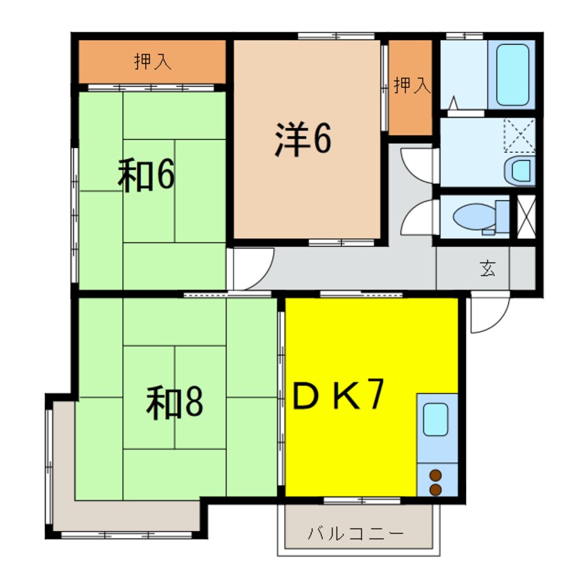 間取図 レジデンス・ピア