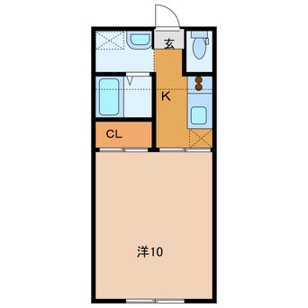 間取図 モントレー多賀城Ⅰ