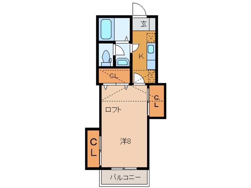 間取図 ルピシアS