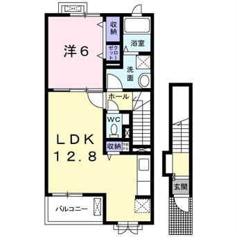 間取図 ダンデライオン　弐番館