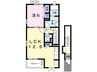 ダンデライオン　壱番館 1LDKの間取り