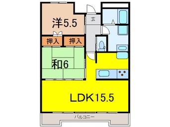 間取図 レジデンスSUZUKI