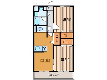 間取図 グランデュールⅢ