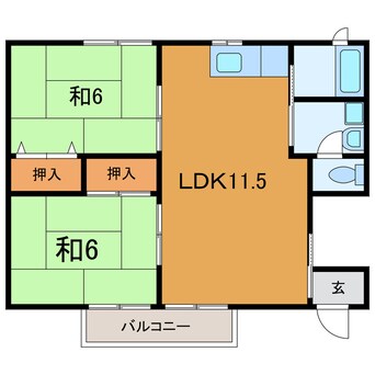 間取図 アルトパラシオ