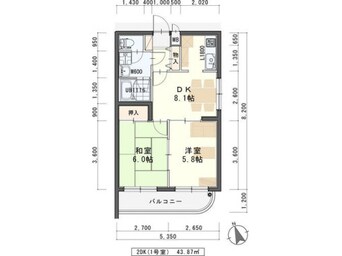 間取図 サンセール　ヴァーグ