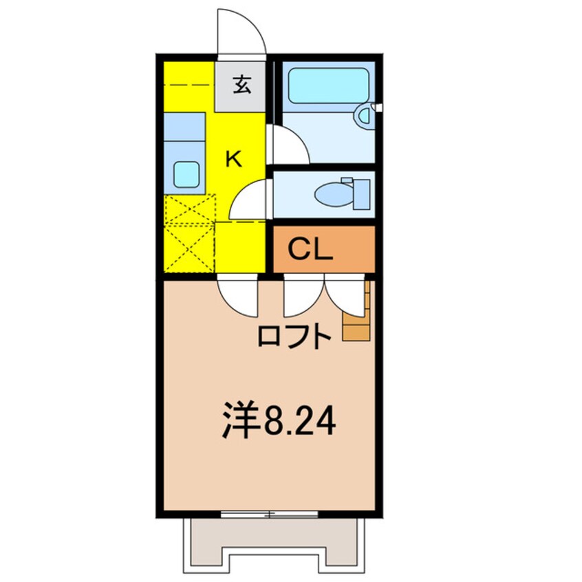 間取図 ノーブルカーサ多賀城