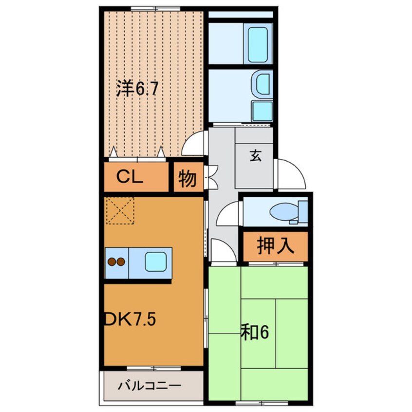 間取図 レジデンス新栄Ⅱ