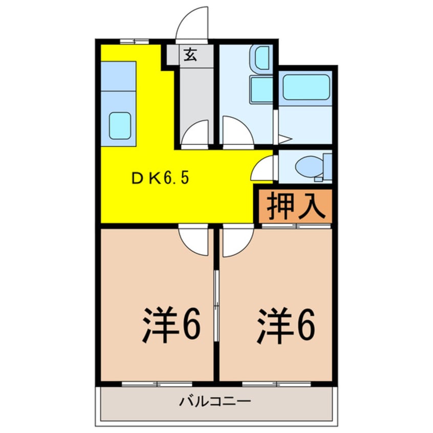 間取図 レジデンスITO