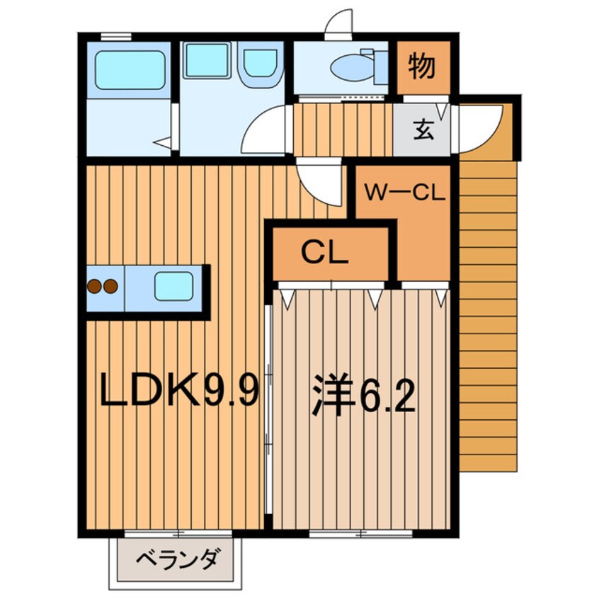 間取図 プレステージⅡ