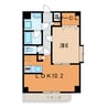 エクシード 1LDKの間取り