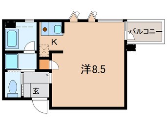 間取図 仙石線/多賀城駅 徒歩12分 4階 築23年