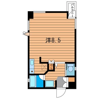 間取図 仙石線/多賀城駅 徒歩12分 3階 築23年