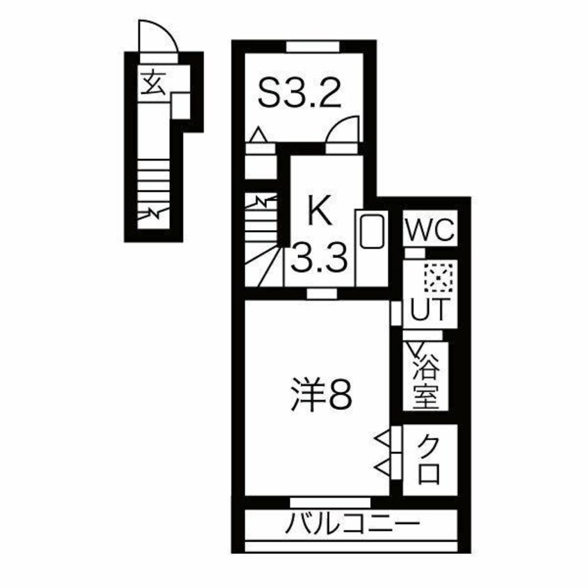 間取図 シンフォニー大場