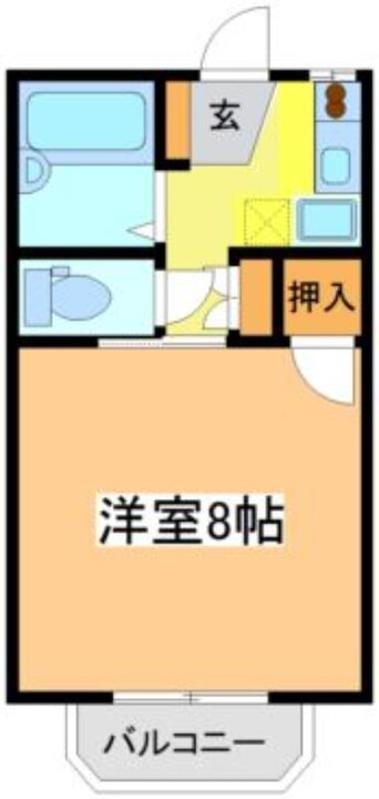 間取図 ジュピター　Ｂ