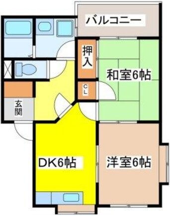 間取図 グリーンヒル白市