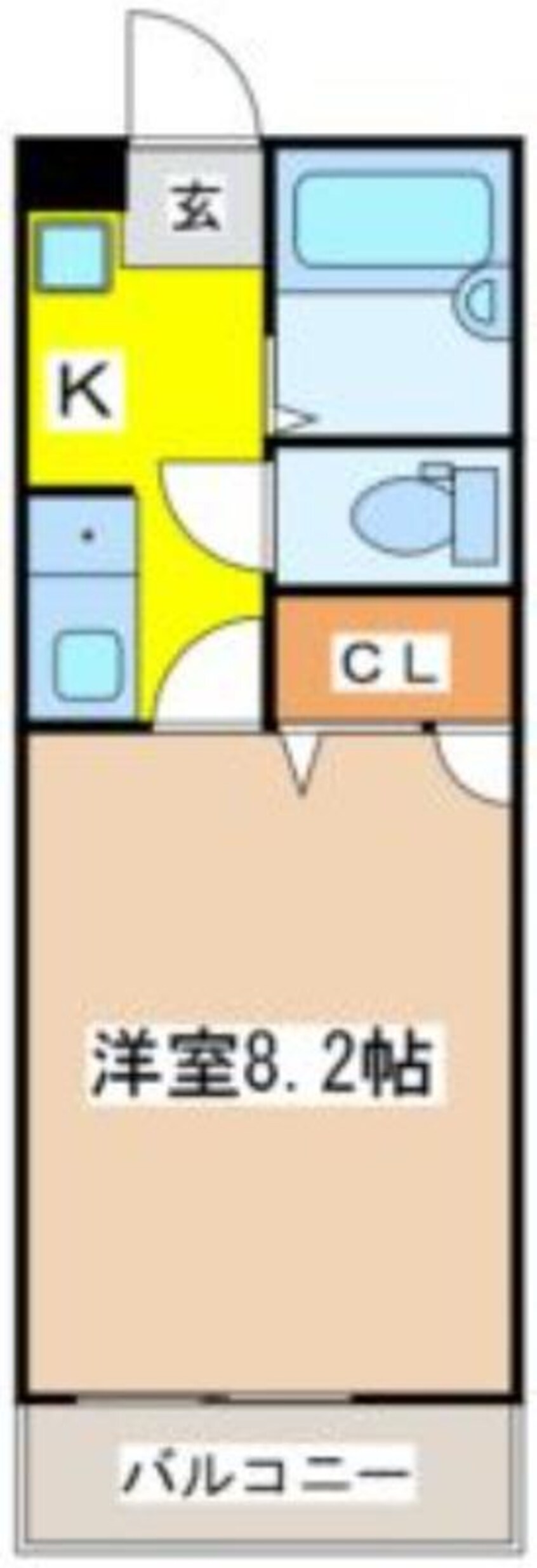 間取図 フレグランス高屋Ａ