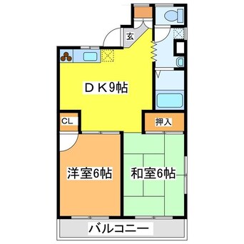 間取図 カーサフェリーチェ入野