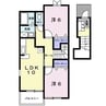 呉線/竹原駅 バス:6分:停歩2分 2階 築20年 2LDKの間取り