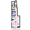 クレイン・ガーデン　II 1Rの間取り