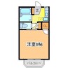 ウラヌスB 1Kの間取り