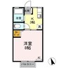 シティハイム三宅II 1Kの間取り