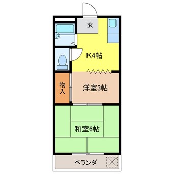 間取図 キャッスルビル