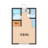 ナノハウス 1Rの間取り