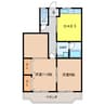 ドリームマンションＳＡＮＯ 2DKの間取り