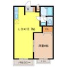 ニュータウン奥村　Ｆ 1LDKの間取り