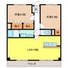 ウィザード 2LDKの間取り
