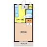 コーポ山田２ 1DKの間取り
