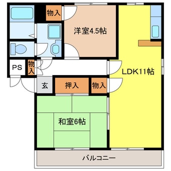 間取図 メゾンド・ヤマイチ