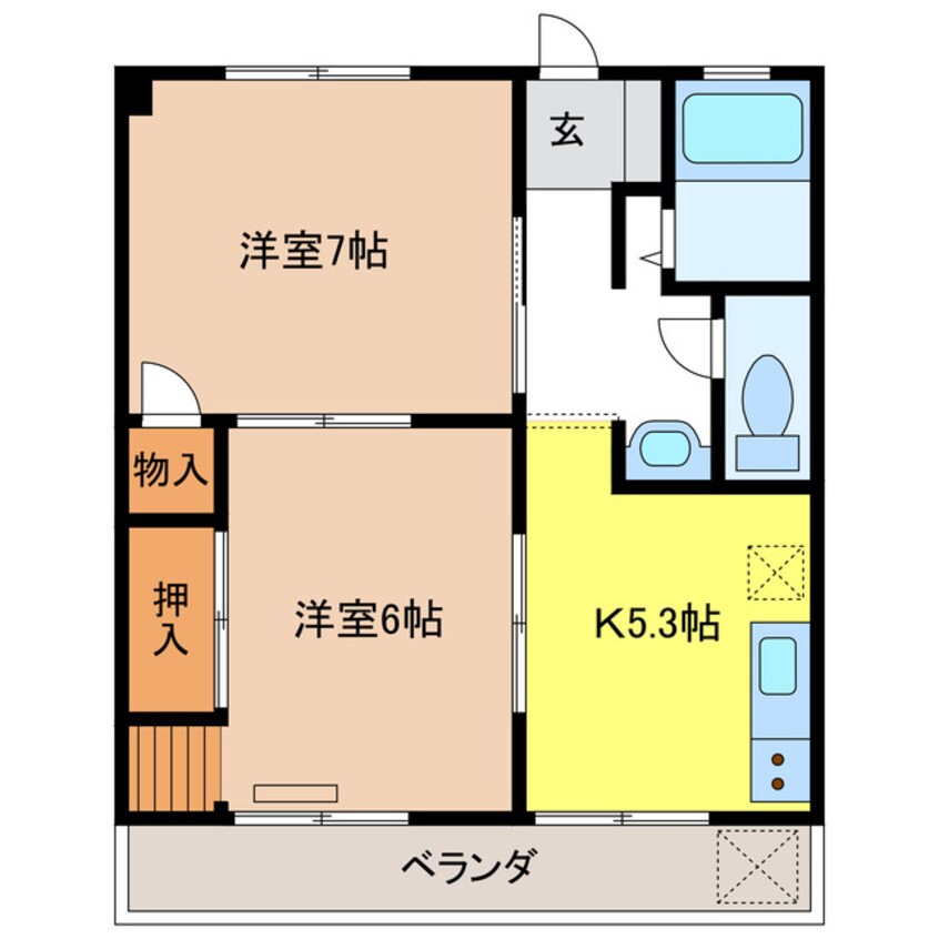 間取図 リフォルテほづみ
