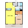 メゾンミズタ 1LDKの間取り