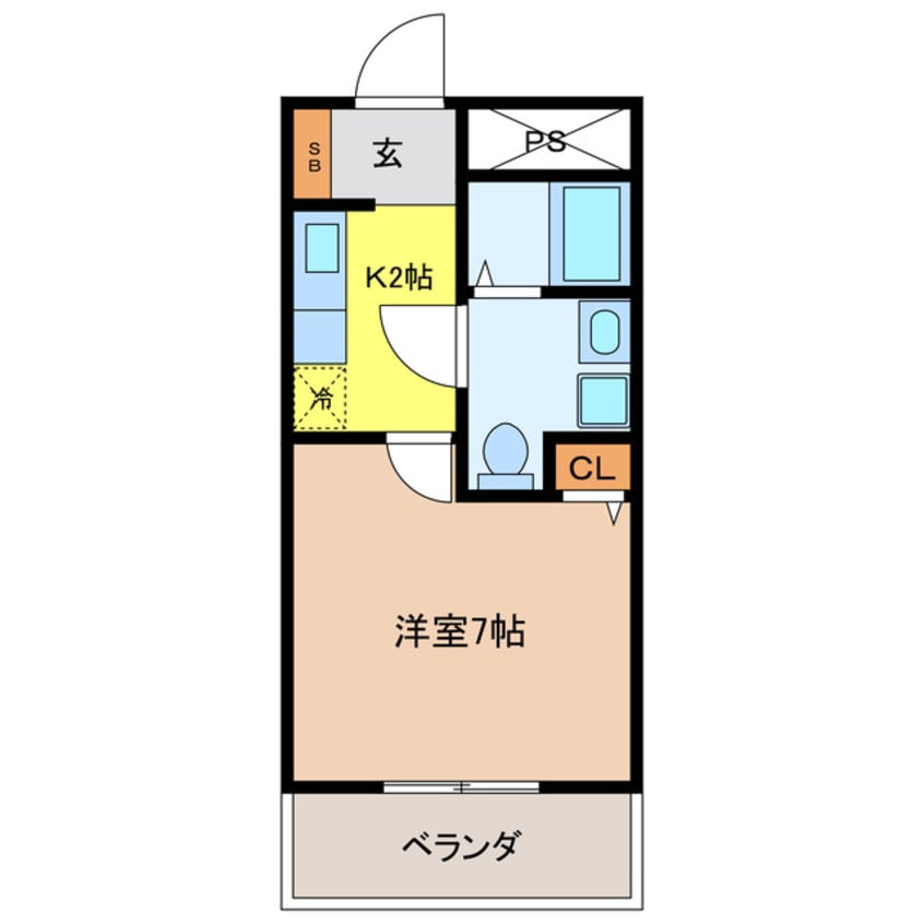 間取図 メゾン・サンカレッジ