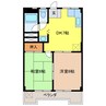 リアライズ穂積　Ⅰ 2DKの間取り